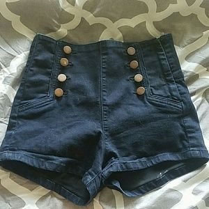 Sailor Jean Shorts
